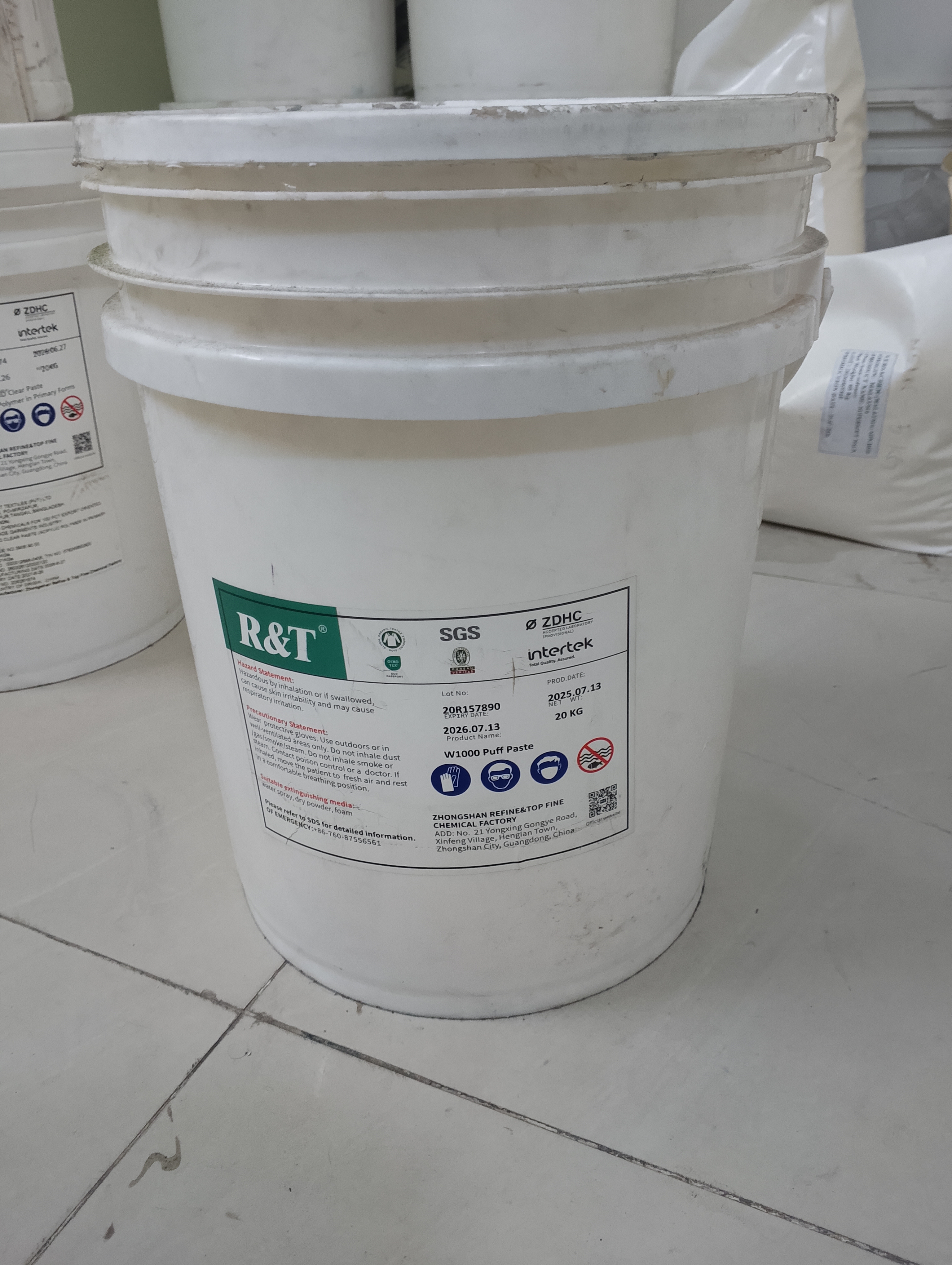 W1000 Puff Paste